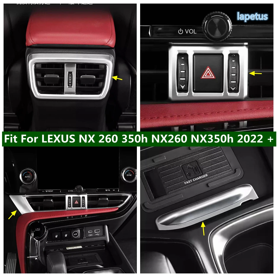 Armrest Box Air AC Outlet / Warning Alarm Lights Cover Trim For LEXUS NX 260 350h NX260 NX350h 2022 - 2024 Car Matte Accessories
Armrest Box Air AC Outlet / Warning Alarm Lights Cover Trim For LEXUS NX 260 350h NX260 NX350h 2022 - 2024 Car Matte Accessories
