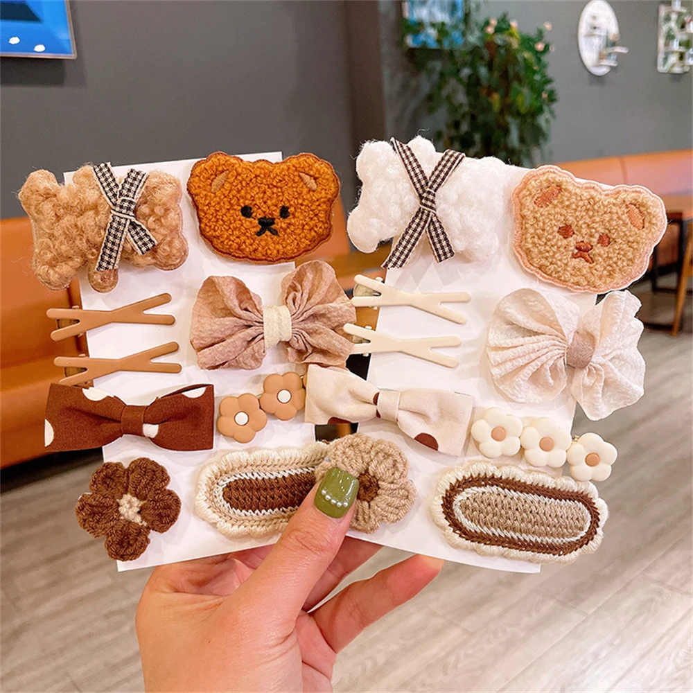 9/10Pcs Baby Hairpin for Girls Cute Bear Cartoon Hair Clip Bow Clips Barrettes Baby Headwear 2023 Kids Hair Accessories
9/10Pcs Baby Hairpin for Girls Cute Bear Cartoon Hair Clip Bow Clips Barrettes Baby Headwear 2023 Kids Hair Accessories