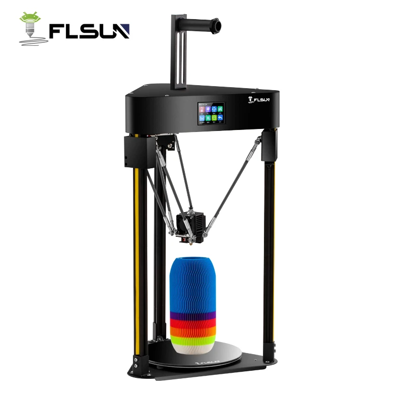 

Flsun Q5 Delta 3D Printer d200*200mm Auto Leveling Pre-assembly TFT 32bits Board 3D Printer
