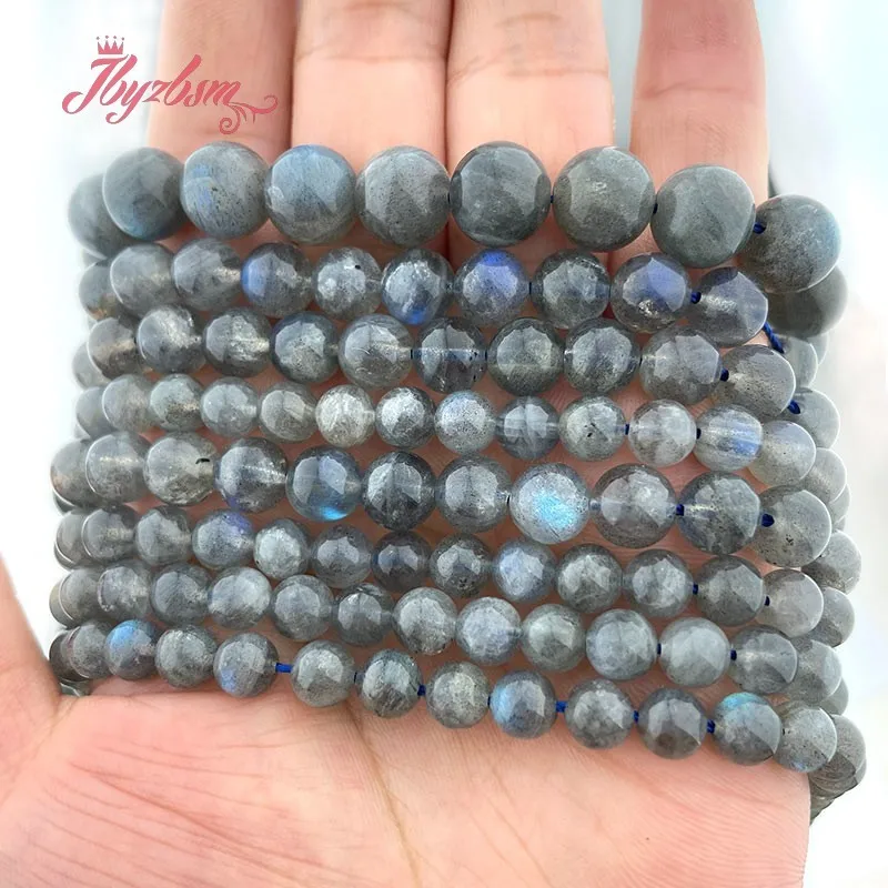 Round Smooth Rainbow Gray Labradorite Beads for DIY Accessories Bracelet Necklace Charms Jewelry Making 15 inch/ Bracelet 7inch
Round Smooth Rainbow Gray Labradorite Beads for DIY Accessories Bracelet Necklace Charms Jewelry Making 15 inch/ Bracelet 7inch
