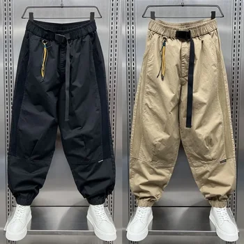 Shorts Cargo Camuflados Masculinos de Multibolsos para o Verão: Elegância e Praticidade 10 2024 Sports Cargo Pants Fashion Loose Brand Men's Casual Trousers High Quality Harem Pant Hip -hop Spring and Summer Male Pants