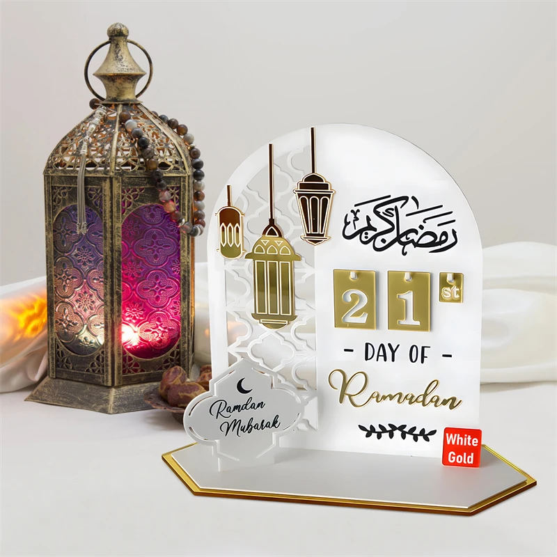 Acrylic Ramadan Countdown Calendar Board Table Ornaments Eid Mubarak Gifts Day of Ramadan Calendar Islam Muslim Advent Day 2024
Acrylic Ramadan Countdown Calendar Board Table Ornaments Eid Mubarak Gifts Day of Ramadan Calendar Islam Muslim Advent Day 2024