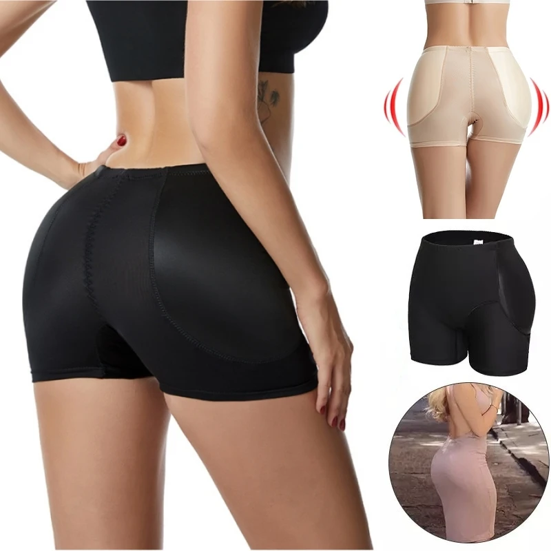 

NEW Women Hip Pads Fake Ass Butt Lifter Booties Enhancer Booty Buttocks Trimmer Waist Trainer Shapewear Body Tummy Shaper