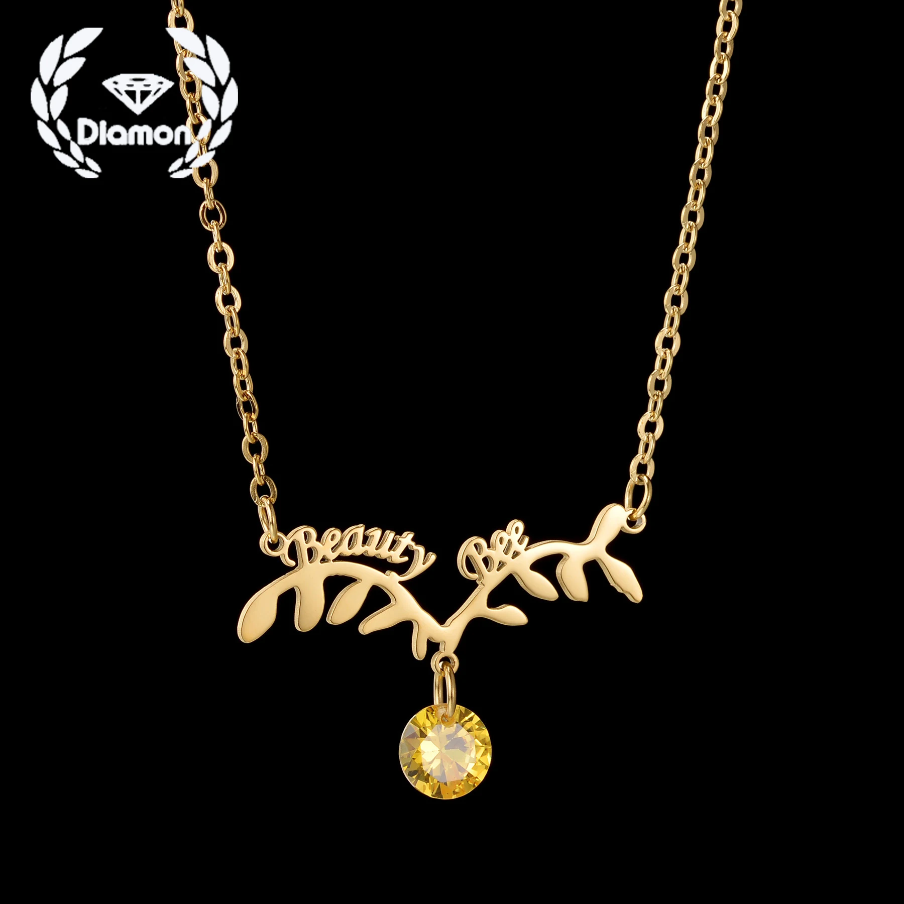 Diamon Personalized Custom 2 Names Necklace for Women Stainless Steel Tree Branch Birthstone Pendant Chain Jewelry Birthday Gift
Diamon Personalized Custom 2 Names Necklace for Women Stainless Steel Tree Branch Birthstone Pendant Chain Jewelry Birthday Gift