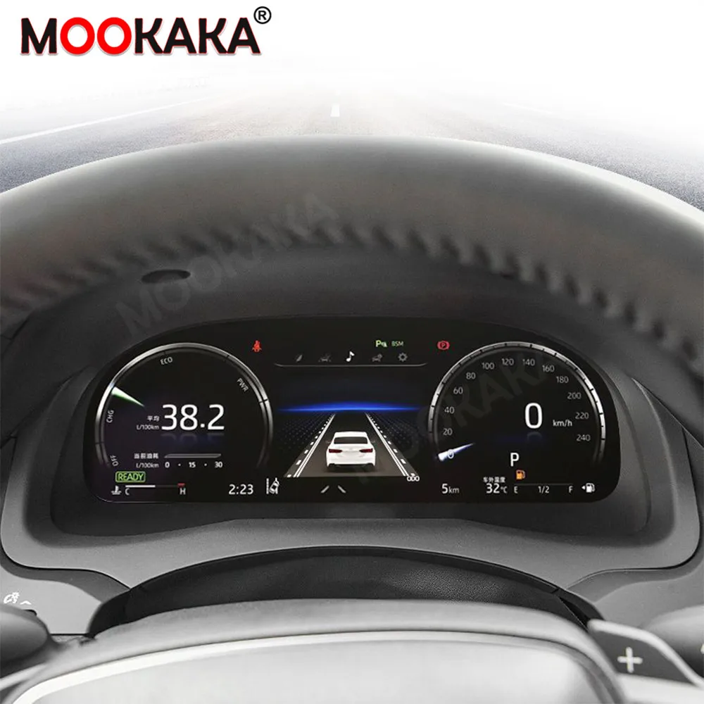 Car LCD Dashboard For Toyota Camry 2017-2018 Eighth Generation Linux Dashboard Instrument Speed Meter Screen Car Radio Player
Car LCD Dashboard For Toyota Camry 2017-2018 Eighth Generation Linux Dashboard Instrument Speed Meter Screen Car Radio Player