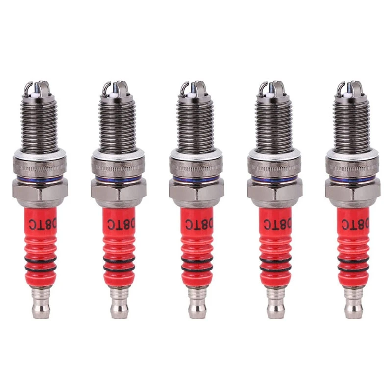 5 Pcs 3-Electrode Spark Plug D8TC For 125Cc 150Cc 200Cc 250Cc Motorcycle Scooter ATV Quads
5 Pcs 3-Electrode Spark Plug D8TC For 125Cc 150Cc 200Cc 250Cc Motorcycle Scooter ATV Quads