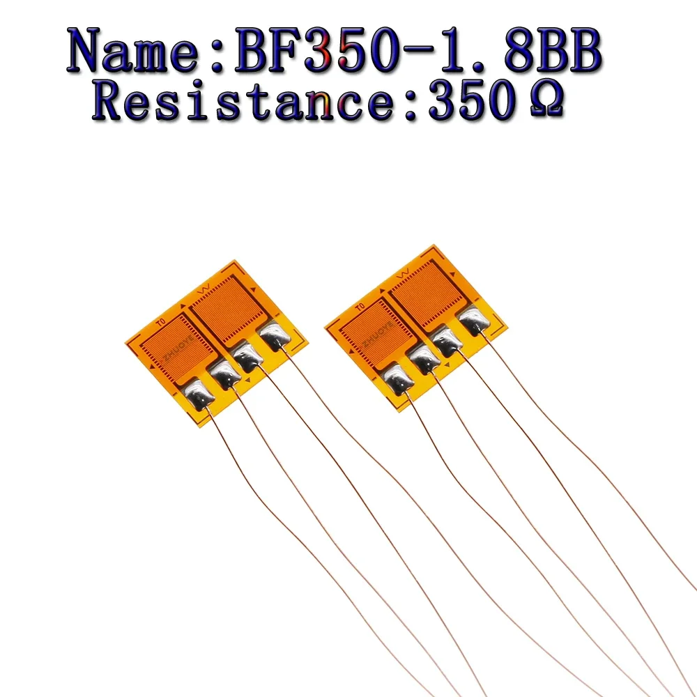 10pc weighing sensor Foil type strain gauge half bridge type BF350-1.8BB dual piece high-precision 350 ohm resistive type
10pc weighing sensor Foil type strain gauge half bridge type BF350-1.8BB dual piece high-precision 350 ohm resistive type