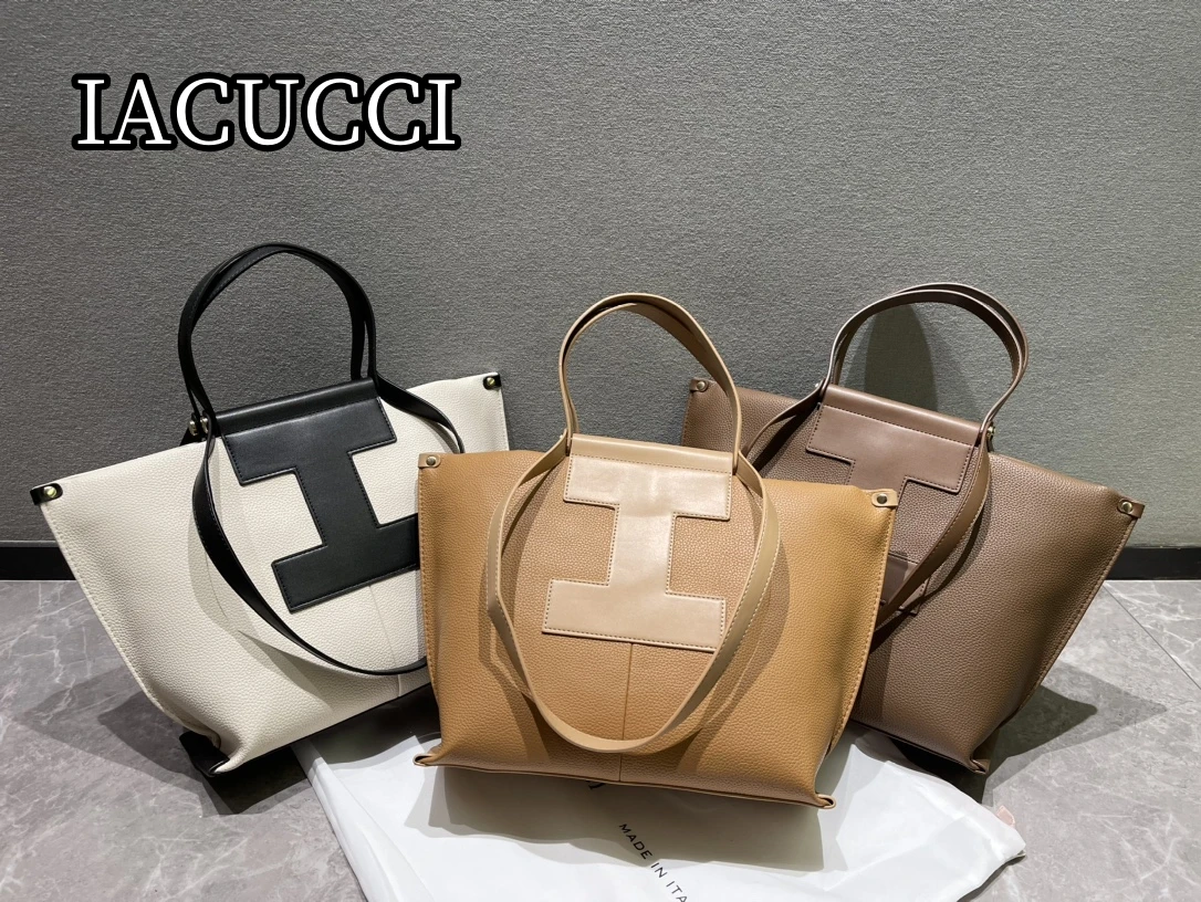 Итальянские Роскошные Брендовые женские сумки IACUCCI из натуральной кожи, дизайнерская сумка через плечо для поездок, деловых поездок, вместительные сумки
Итальянские Роскошные Брендовые женские сумки IACUCCI из натуральной кожи, дизайнерская сумка через плечо для поездок, деловых поездок, вместительные сумки