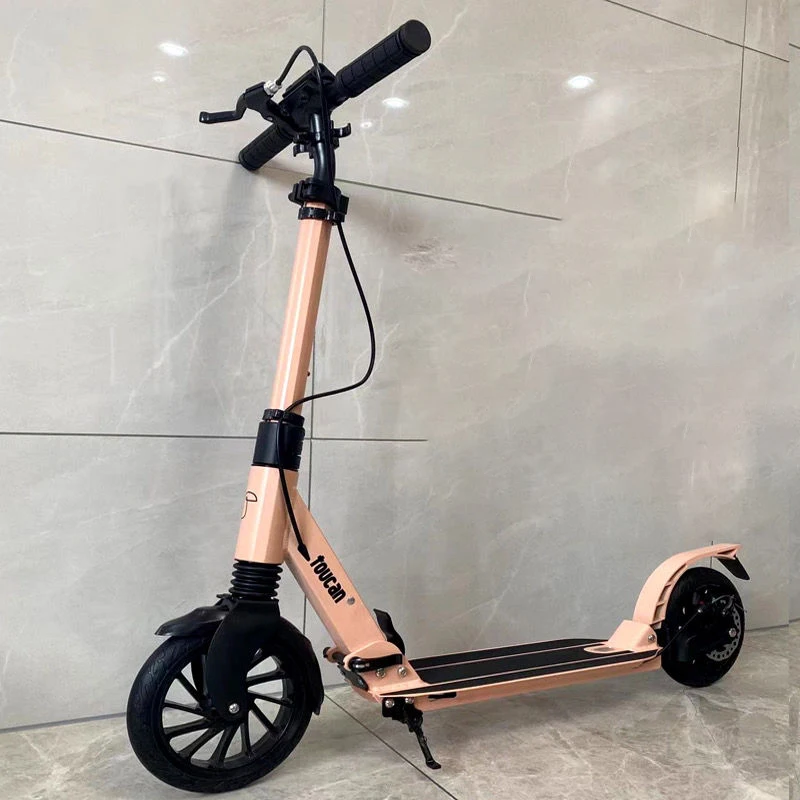 Portable Pedal Scooter Non-Electric Two Wheel Adult Scooter Shock Absorption 6/8/12 Y and Above Junior Scooter College Students
Portable Pedal Scooter Non-Electric Two Wheel Adult Scooter Shock Absorption 6/8/12 Y and Above Junior Scooter College Students