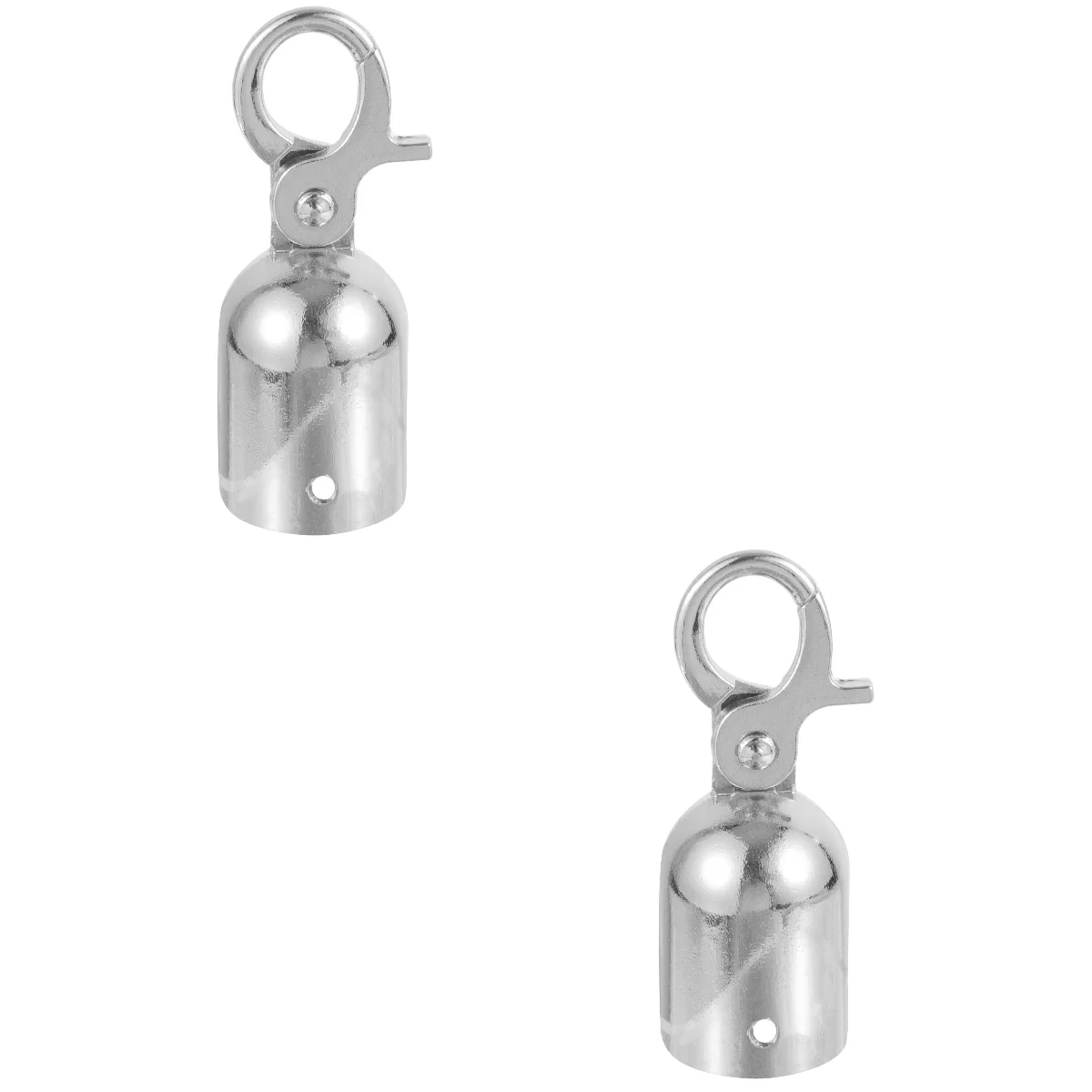 2 PCS Rope End Stop Snap Hook Cord Locks Stopper Ends Metal Cap with Decking Fittings Handrail Hooks
2 PCS Rope End Stop Snap Hook Cord Locks Stopper Ends Metal Cap with Decking Fittings Handrail Hooks