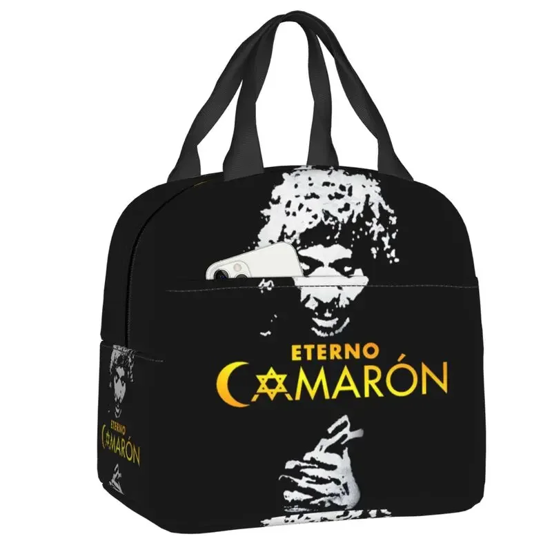 

Custom Camaron De La Isla Island Shrimp Bag Women Cooler Warm Insulated Lunch Boxes for Adult Office