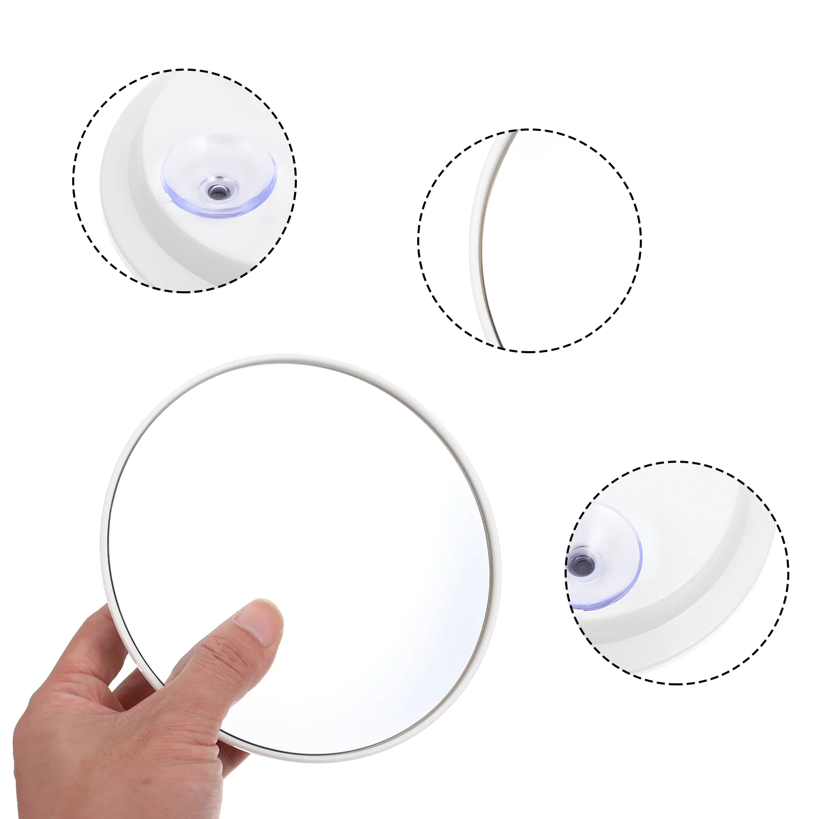 

7X 10X 15X 20X Magnifying Makeup Mirror Nail Free Bathroom Suction Cup Mirror Cosmetics Mirror Magnifying Makeup Mirrors