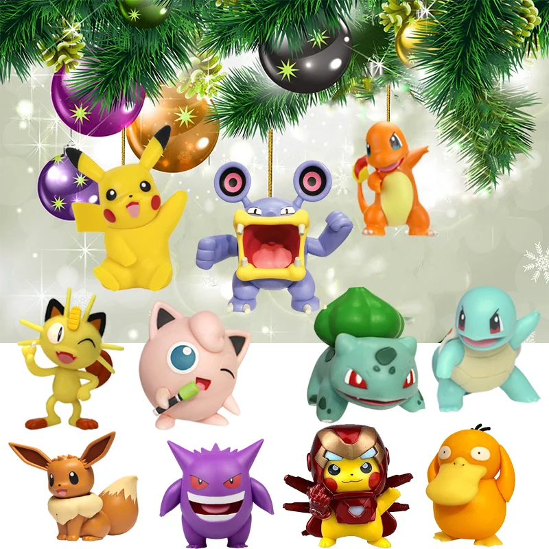Pokemon Christmas Tree Decorations Pikachu Charizard Anime Acrylic Pendant Cartoon Hanging Ornaments Party Supplies Toys
Pokemon Christmas Tree Decorations Pikachu Charizard Anime Acrylic Pendant Cartoon Hanging Ornaments Party Supplies Toys