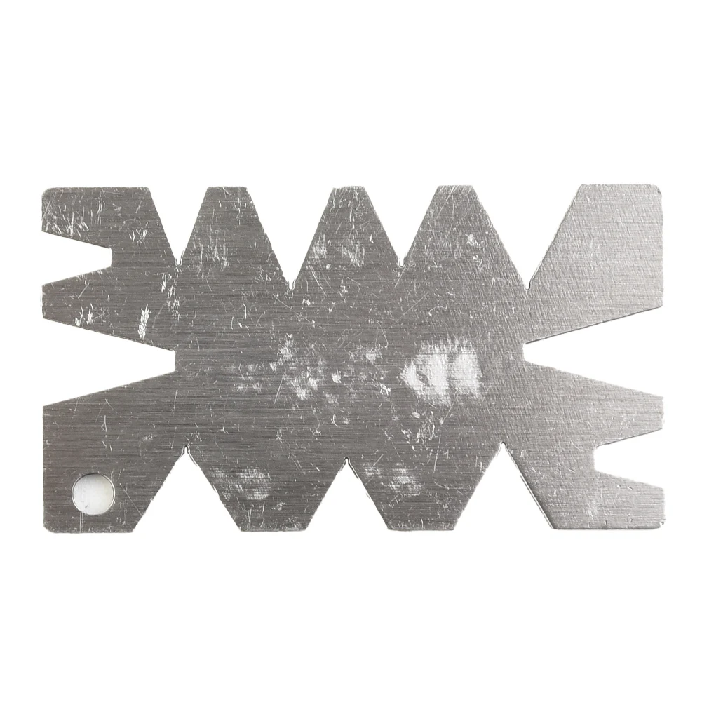 Accurate Thread Cutting Angle Measurement Tool, Stainless Iron Gauge, Portable and Durable, Suitable for Metal Turning
Accurate Thread Cutting Angle Measurement Tool, Stainless Iron Gauge, Portable and Durable, Suitable for Metal Turning