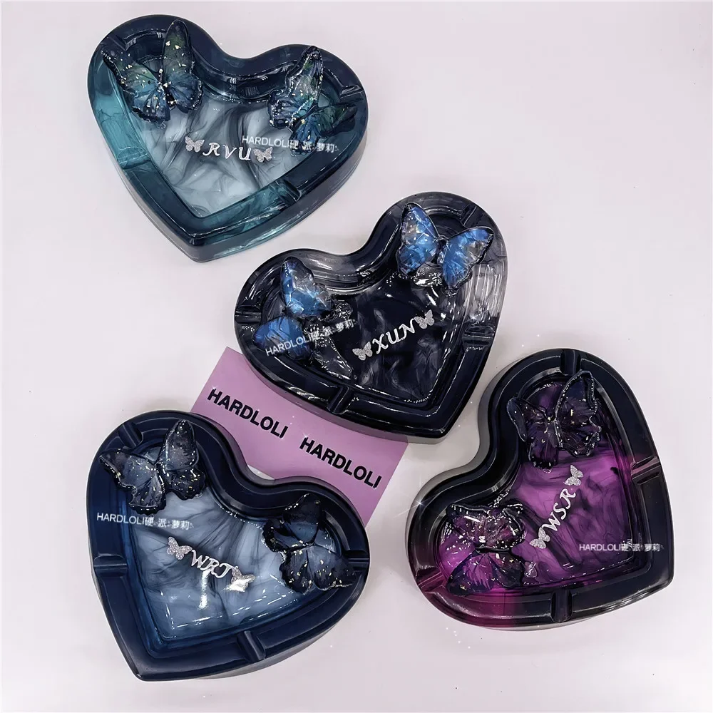 New Pink Purple Angel Butterfly Handmade Ash Tray Desk Accessories Gadget Cigar Ashtray Home Decor Women Gift
New Pink Purple Angel Butterfly Handmade Ash Tray Desk Accessories Gadget Cigar Ashtray Home Decor Women Gift