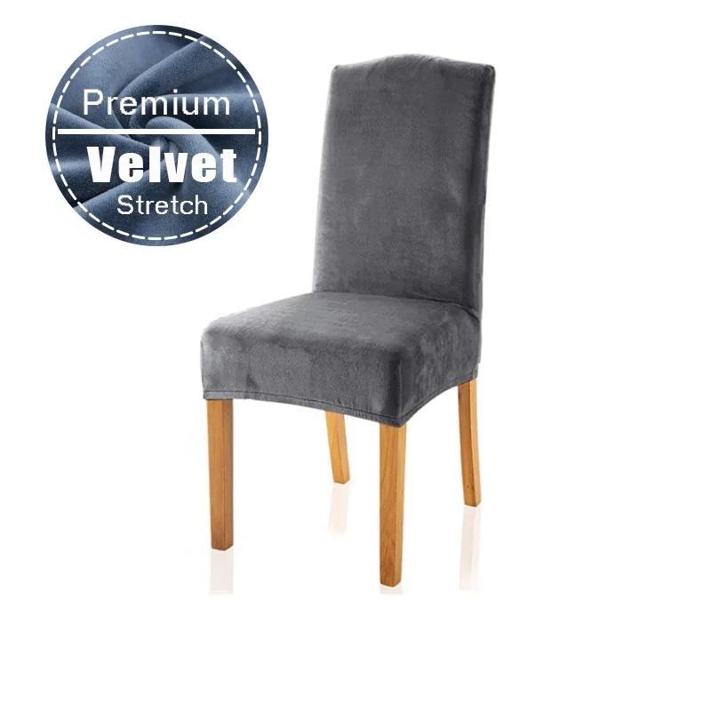Chair Cover Velvet Stretch Dining Slipcovers Solid Color Spandex Plush Chair Covers Protector For Home Dining Room
Chair Cover Velvet Stretch Dining Slipcovers Solid Color Spandex Plush Chair Covers Protector For Home Dining Room