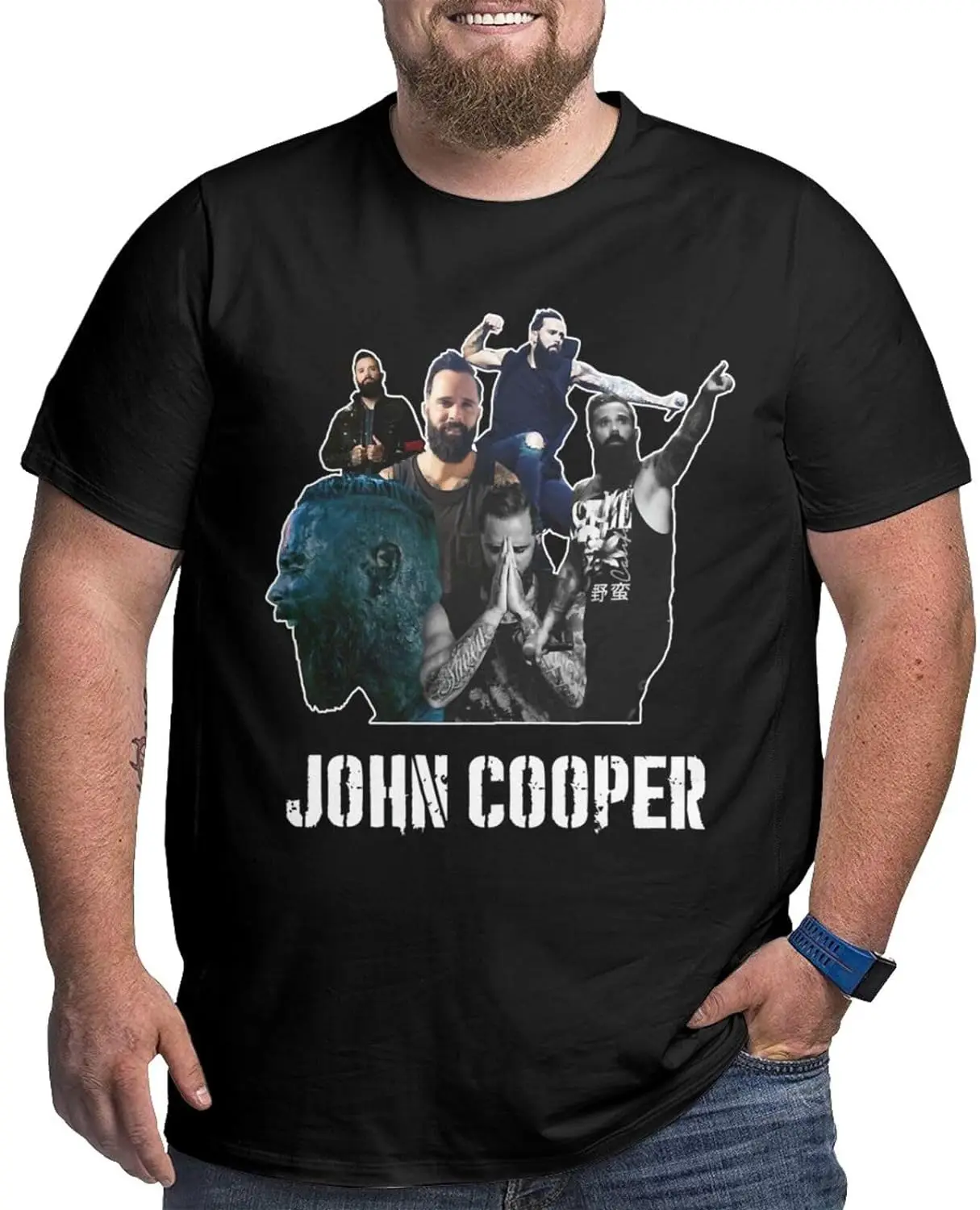 Мужская хлопковая футболка с коротким рукавом, черная классическая футболка с круглым вырезом, большие размеры
Мужская хлопковая футболка с коротким рукавом, черная классическая футболка с круглым вырезом, большие размеры