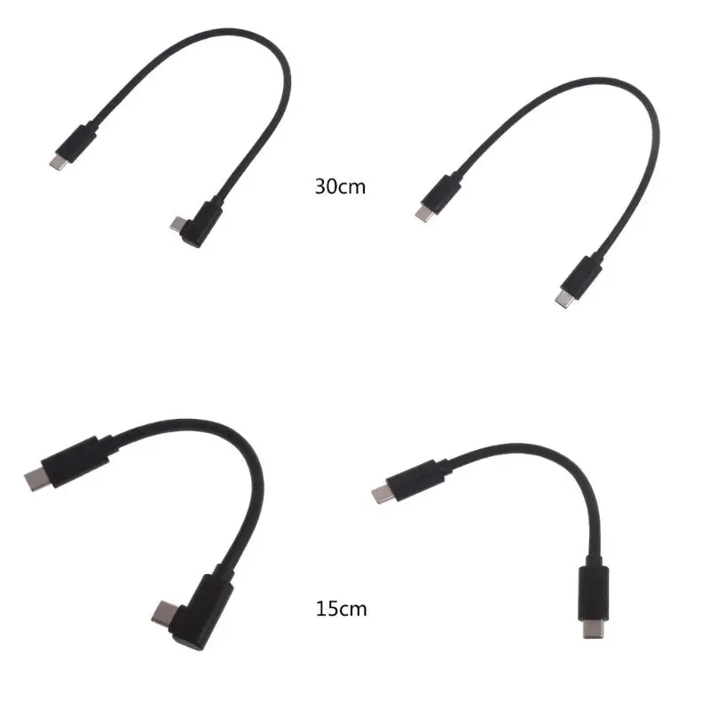 Зарядный кабель USB C на USB C, 100 Вт, кабель USBC на USBC типа C на тип C, быстрая зарядка, прямая / под прямым углом, для
Зарядный кабель USB C на USB C, 100 Вт, кабель USBC на USBC типа C на тип C, быстрая зарядка, прямая / под прямым углом, для