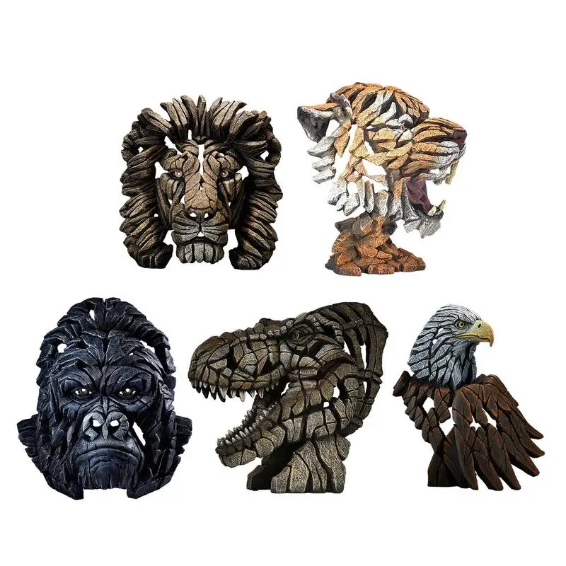 Animal Head Wall Art Animal Figurines Hawk Statue Resin Sculpture Wild Life Statue Table Ornaments Wall Sculpture For Home Decor
Animal Head Wall Art Animal Figurines Hawk Statue Resin Sculpture Wild Life Statue Table Ornaments Wall Sculpture For Home Decor