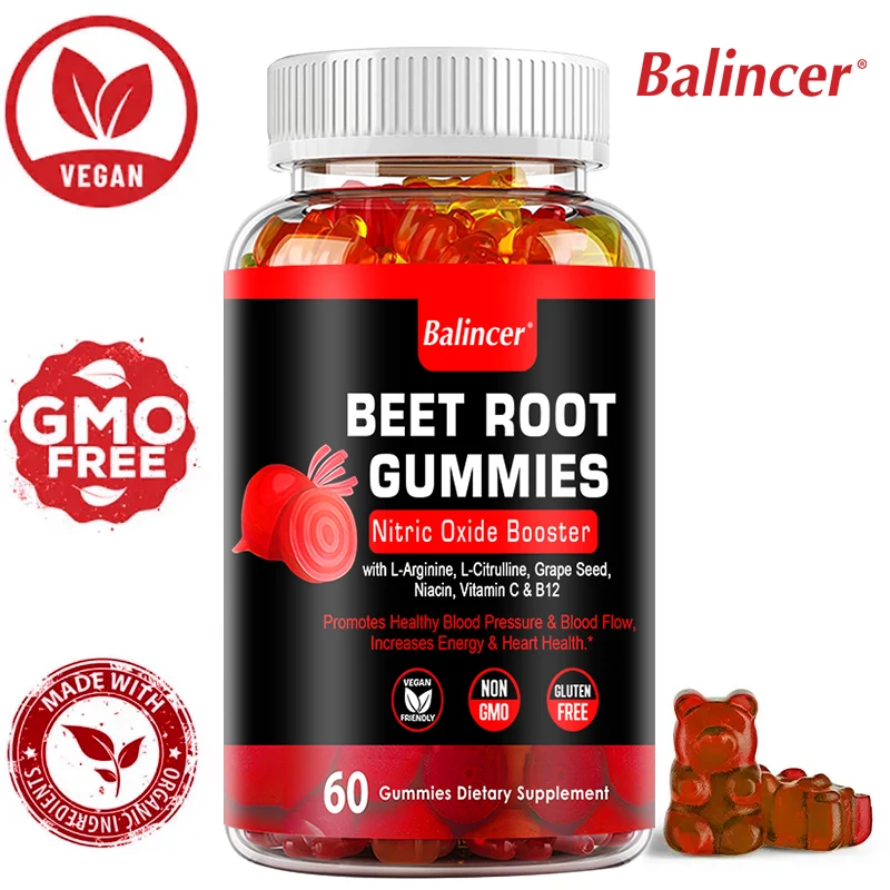 60 жевательных резинок Beetroot поддерживает энергетический метаболизм и здоровье сердца без глютена, без ГМО
60 жевательных резинок Beetroot поддерживает энергетический метаболизм и здоровье сердца без глютена, без ГМО