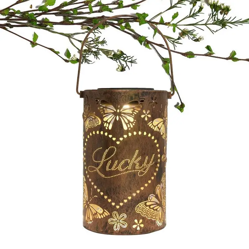 Solar Lantern Decorative Hanging Lamp With Flickering Flame LightButterfly Portable Solar Powered Waterproof Outdoor Decorative
Solar Lantern Decorative Hanging Lamp With Flickering Flame LightButterfly Portable Solar Powered Waterproof Outdoor Decorative