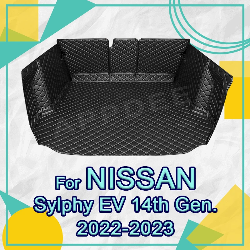 Автомобильный коврик для багажника с полным покрытием для Nissan Sylphy EV 14-го поколения B18 2022 2023 Автомобильная Накладка для багажника Аксессуары для защиты интерьера
Автомобильный коврик для багажника с полным покрытием для Nissan Sylphy EV 14-го поколения B18 2022 2023 Автомобильная Накладка для багажника Аксессуары для защиты интерьера