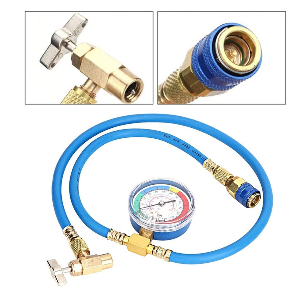 Car A/C Air Conditioning R134A Recharge Hose With Pressure Gauge Air-conditioning Hoses And Fittings
Car A/C Air Conditioning R134A Recharge Hose With Pressure Gauge Air-conditioning Hoses And Fittings