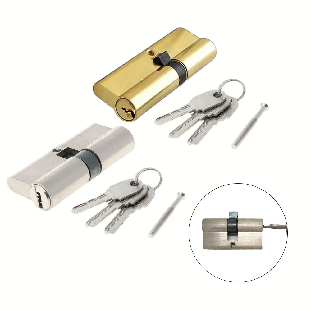 Universal 70mm Lock Cylinder With 3 Keys Door Lock Cylinder Anti-Theft Entrance Aluminum Alloy Cylinder Door Lock Home Security
Universal 70mm Lock Cylinder With 3 Keys Door Lock Cylinder Anti-Theft Entrance Aluminum Alloy Cylinder Door Lock Home Security
