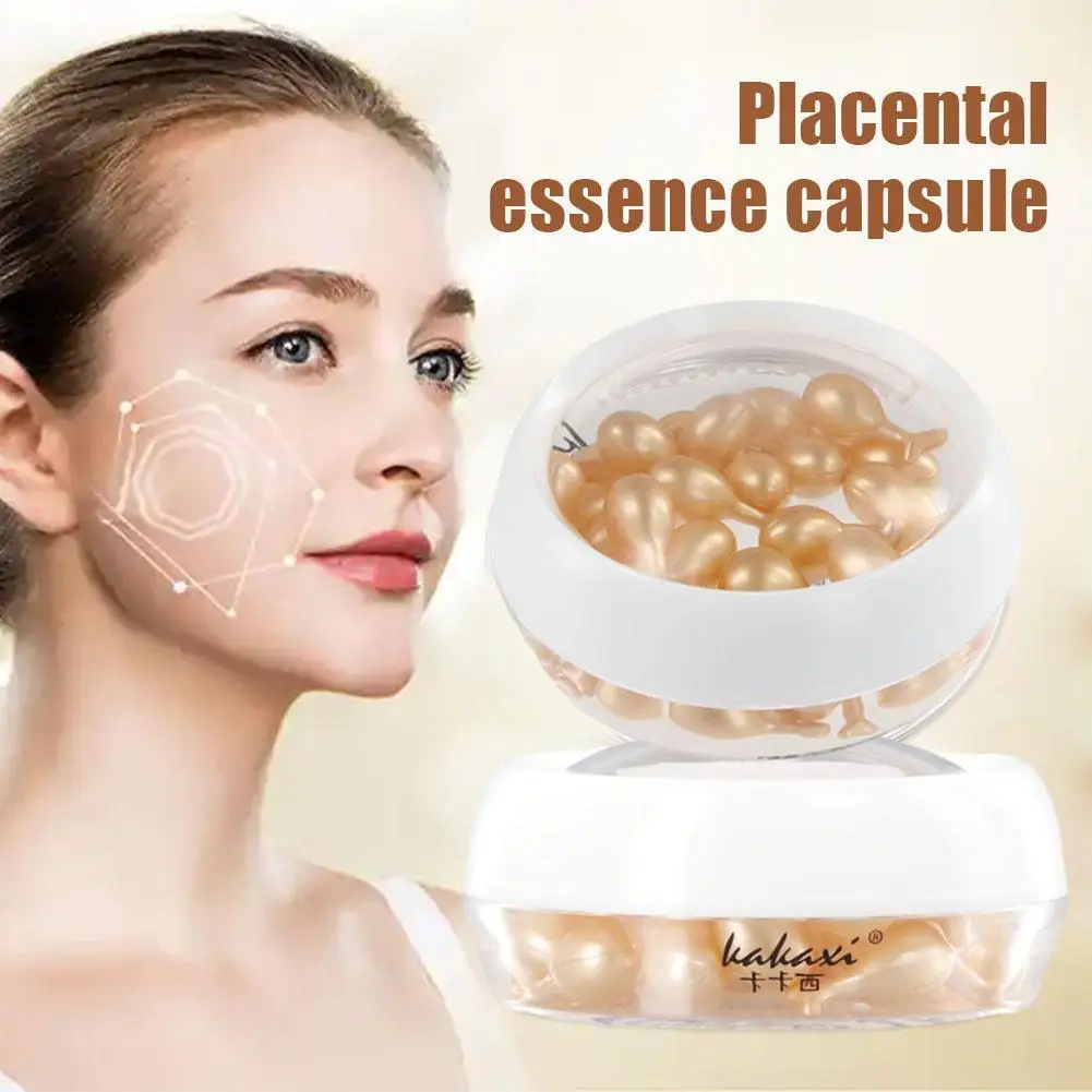 

1 Box Facial Serum Anti Wrinkle Facial Serum Hyaluronic Acid Capsules Cream Blemish Acne Removal Whitening Moisturizing Skin Car