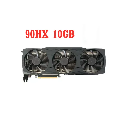 NVIDIA CMP 90HX 10GB DDR6X 320BIT Video Cards GPU hashrate 86~95mh/s 320W ETH Mining Machine Graphics Cards
NVIDIA CMP 90HX 10GB DDR6X 320BIT Video Cards GPU hashrate 86~95mh/s 320W ETH Mining Machine Graphics Cards