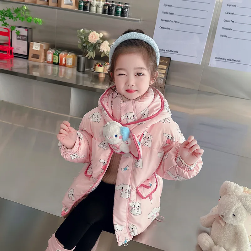 2023 Cinnamoroll Sanrio Kawaii Anime Girly Heart Autumn Winter Fashion Cotton Coat Cute New Thick Padded Jacket Toys for Kids
2023 Cinnamoroll Sanrio Kawaii Anime Girly Heart Autumn Winter Fashion Cotton Coat Cute New Thick Padded Jacket Toys for Kids