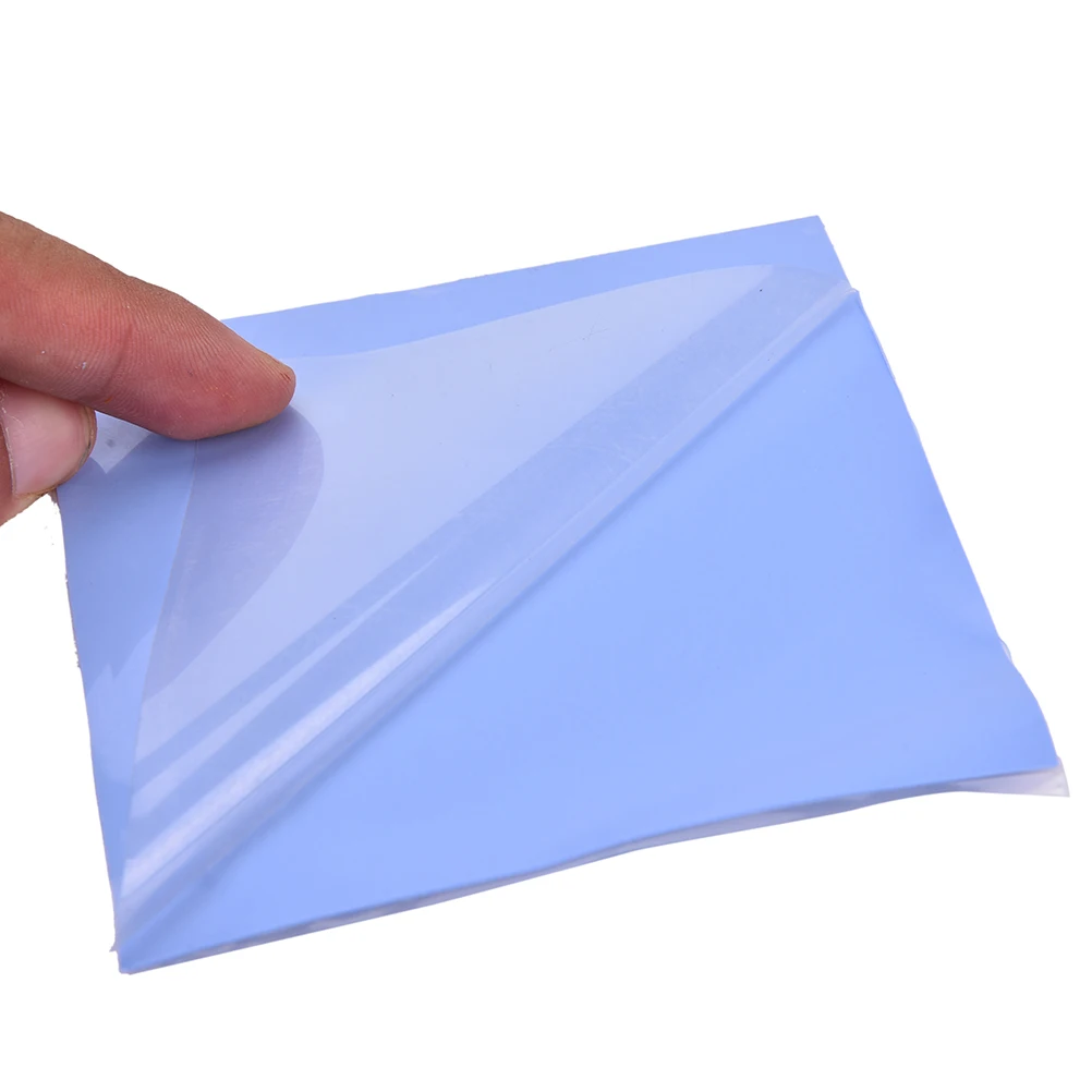1PC Blue Thermal Pads Cooling Conductive Silicone Pad Thermal Pad for PC Laptop GPU CPU Heatsink VGA Card 100mmx100mmx0.5mm
1PC Blue Thermal Pads Cooling Conductive Silicone Pad Thermal Pad for PC Laptop GPU CPU Heatsink VGA Card 100mmx100mmx0.5mm