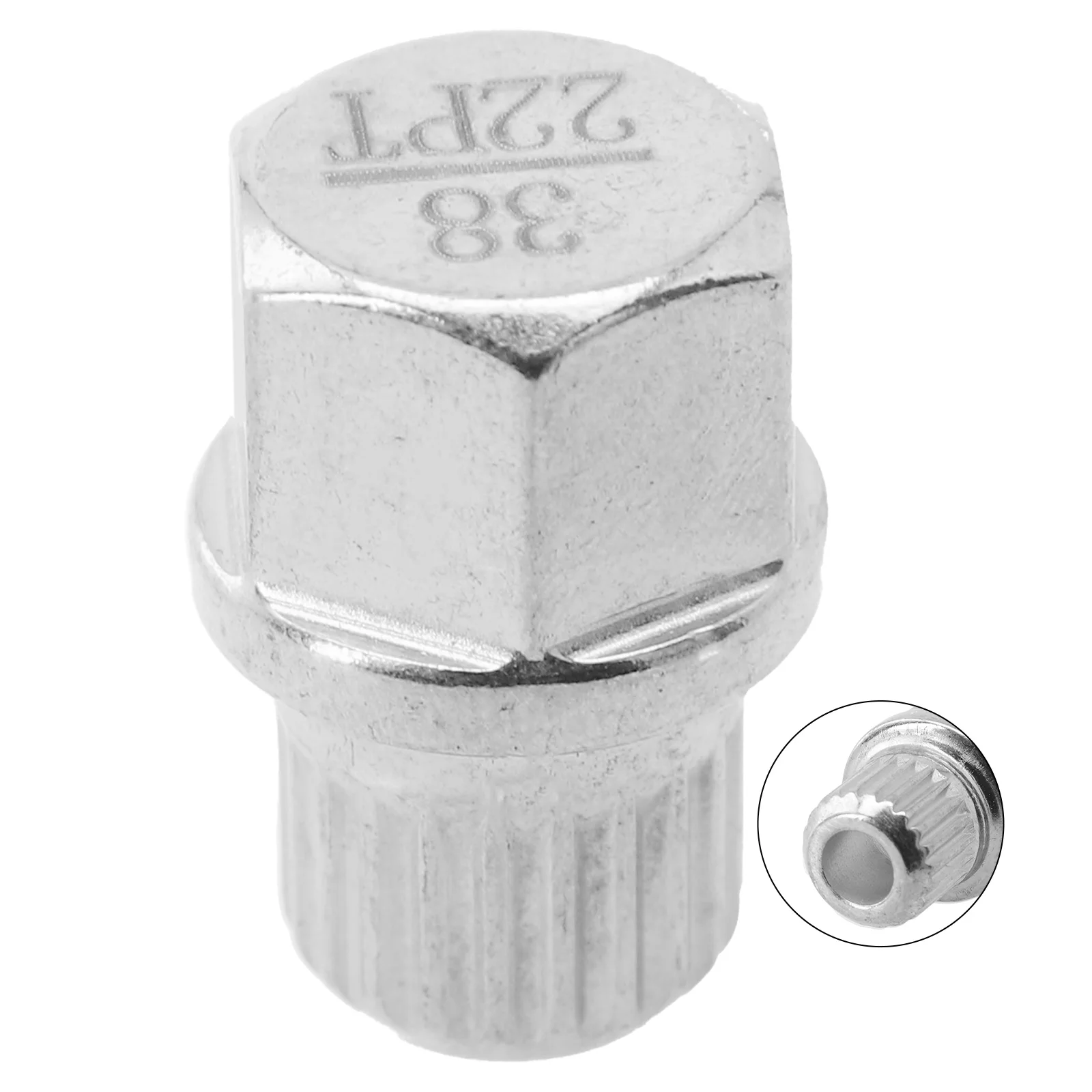 Wheel Lock Lug Nut 20x28mm 38/22PT Anti-theft Tire Screw New Replace Silver Tone Car Accessories Car Anti Theft
Wheel Lock Lug Nut 20x28mm 38/22PT Anti-theft Tire Screw New Replace Silver Tone Car Accessories Car Anti Theft