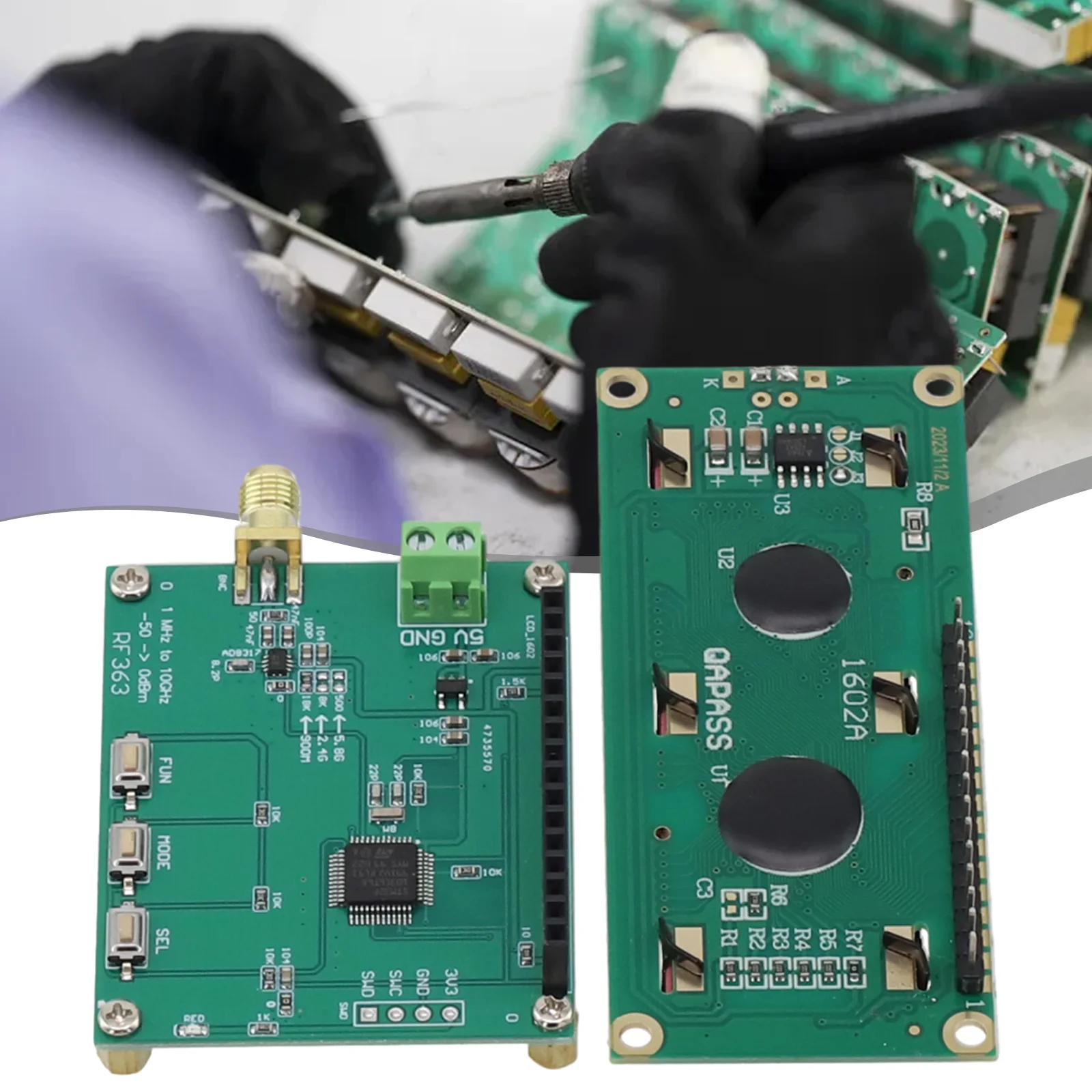 Tools RF Power Meter Home Kitchen Strengths Value 1MHz-10GHz Attenuation Convenient Display Frequency Measurement
Tools RF Power Meter Home Kitchen Strengths Value 1MHz-10GHz Attenuation Convenient Display Frequency Measurement