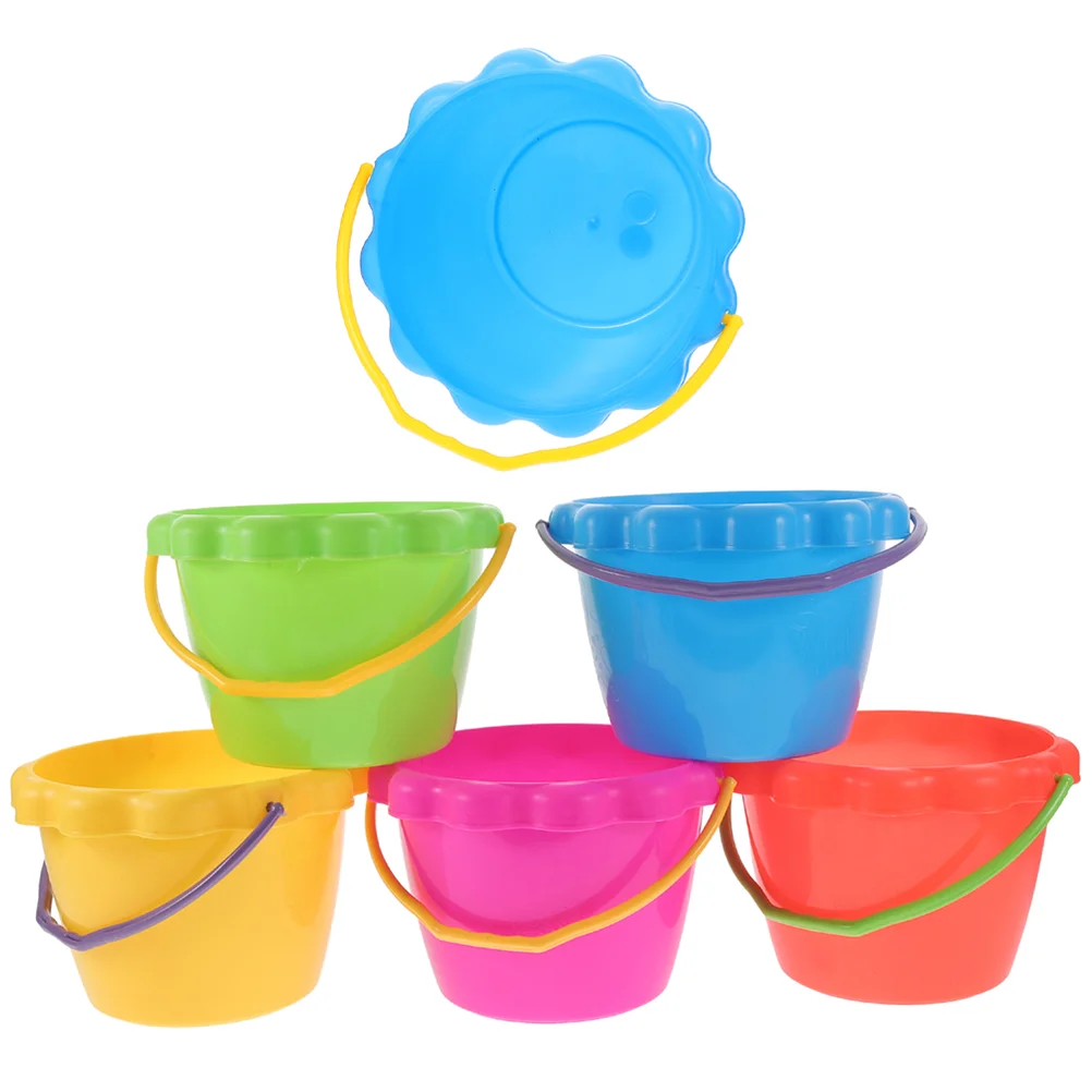 Beach Toy Bucket Water Play Sand Tool Pails Playing Buckets Playthings Summer Toys
Beach Toy Bucket Water Play Sand Tool Pails Playing Buckets Playthings Summer Toys