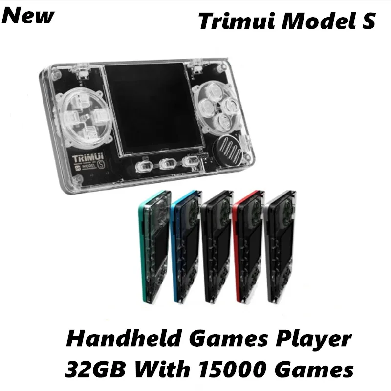 

Портативная игровая консоль TRIMUI Model S, 2,0 дюйма, с открытым исходным кодом, умные мини-ретро портативные игровые консоли, игровая коробка, подарок для детей