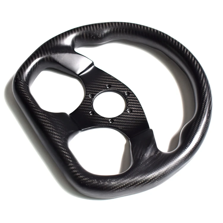 320mm Full Carbon Fiber Steer Wheel D Shape Universal Flat Racing Steering Wheel For Audi VW 
320mm Full Carbon Fiber Steer Wheel D Shape Universal Flat Racing Steering Wheel For Audi VW