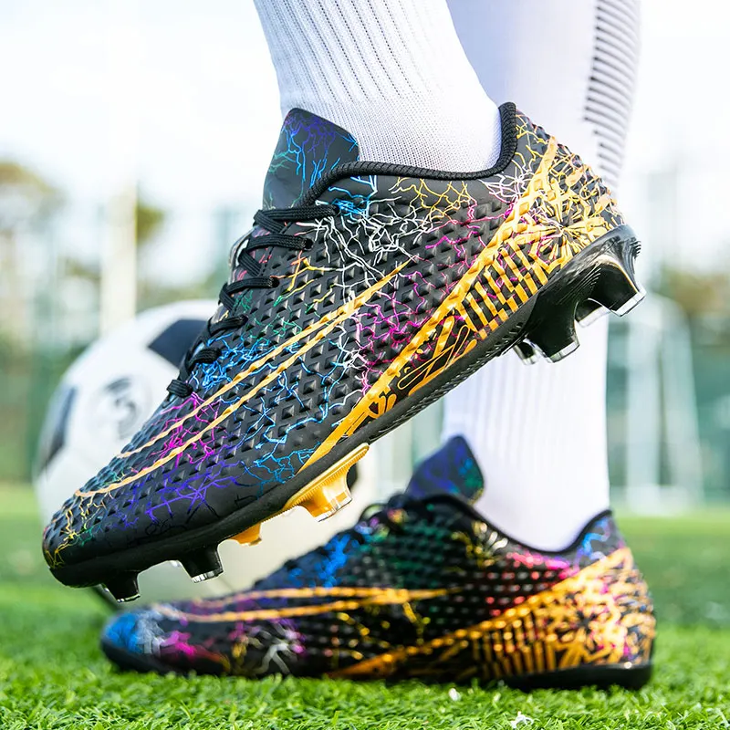 Soccer Shoes Original Men Outdoor Football Boots Soccer Cleats Shoes Breathable Non-slip Training Sneakers Turf Futsal Trainers
Soccer Shoes Original Men Outdoor Football Boots Soccer Cleats Shoes Breathable Non-slip Training Sneakers Turf Futsal Trainers