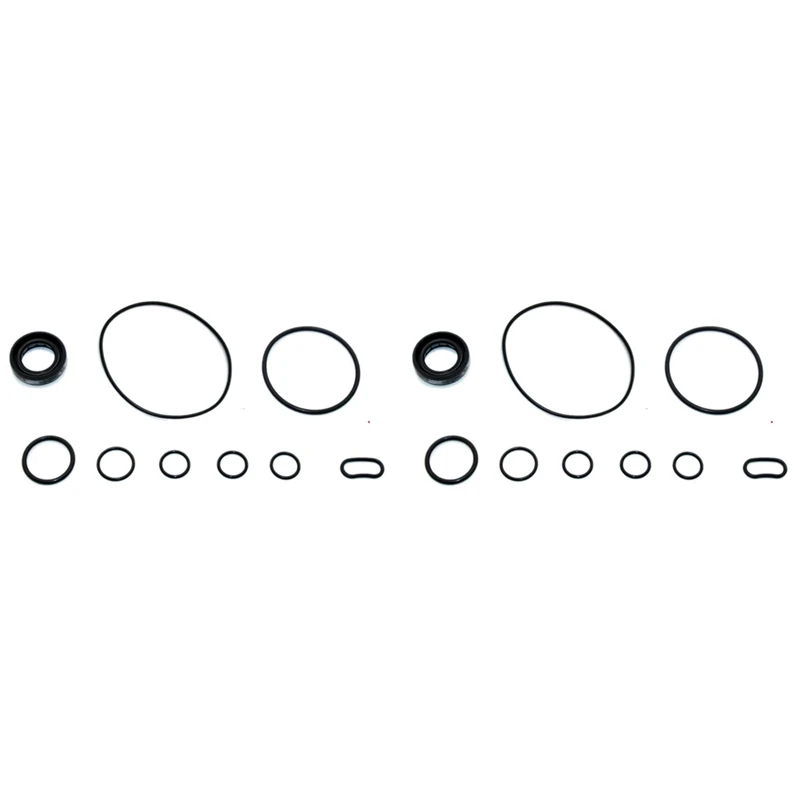 

2X комплект для ремонта насоса гидроусилителя руля, уплотнительное кольцо, Комплект прокладок для HONDA CIVIC FA1 1.8L 2006-2011, левый руль