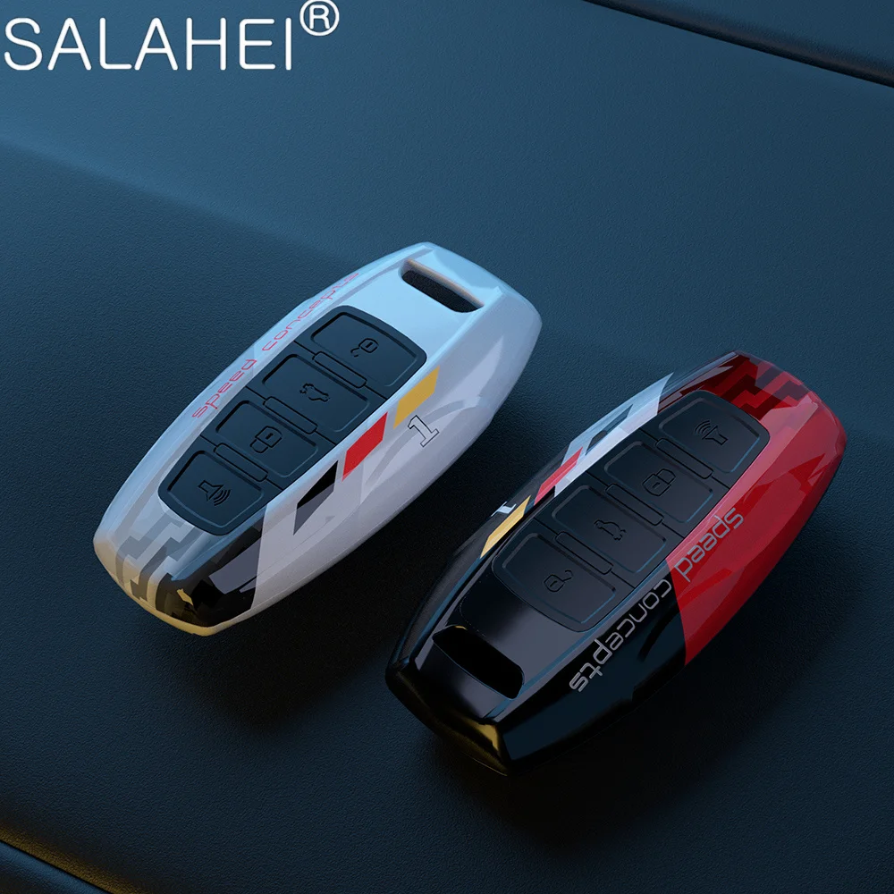 

4 Buttons Car Smart Key Case Cover PC Shell Accessories For Great Wall Haval Jolion 2022 H6 H7 H4 H9 F5 F7 F7X F7H H2S GMW Dargo