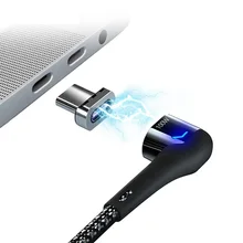 USB C To Type C Magnetic Cable 5Pins PD100W Fast Charging 480Mbps Magnet Converter for iPad MacBook Pro Surface Huawei Mi Switch
USB C To Type C Magnetic Cable 5Pins PD100W Fast Charging 480Mbps Magnet Converter for iPad MacBook Pro Surface Huawei Mi Switch