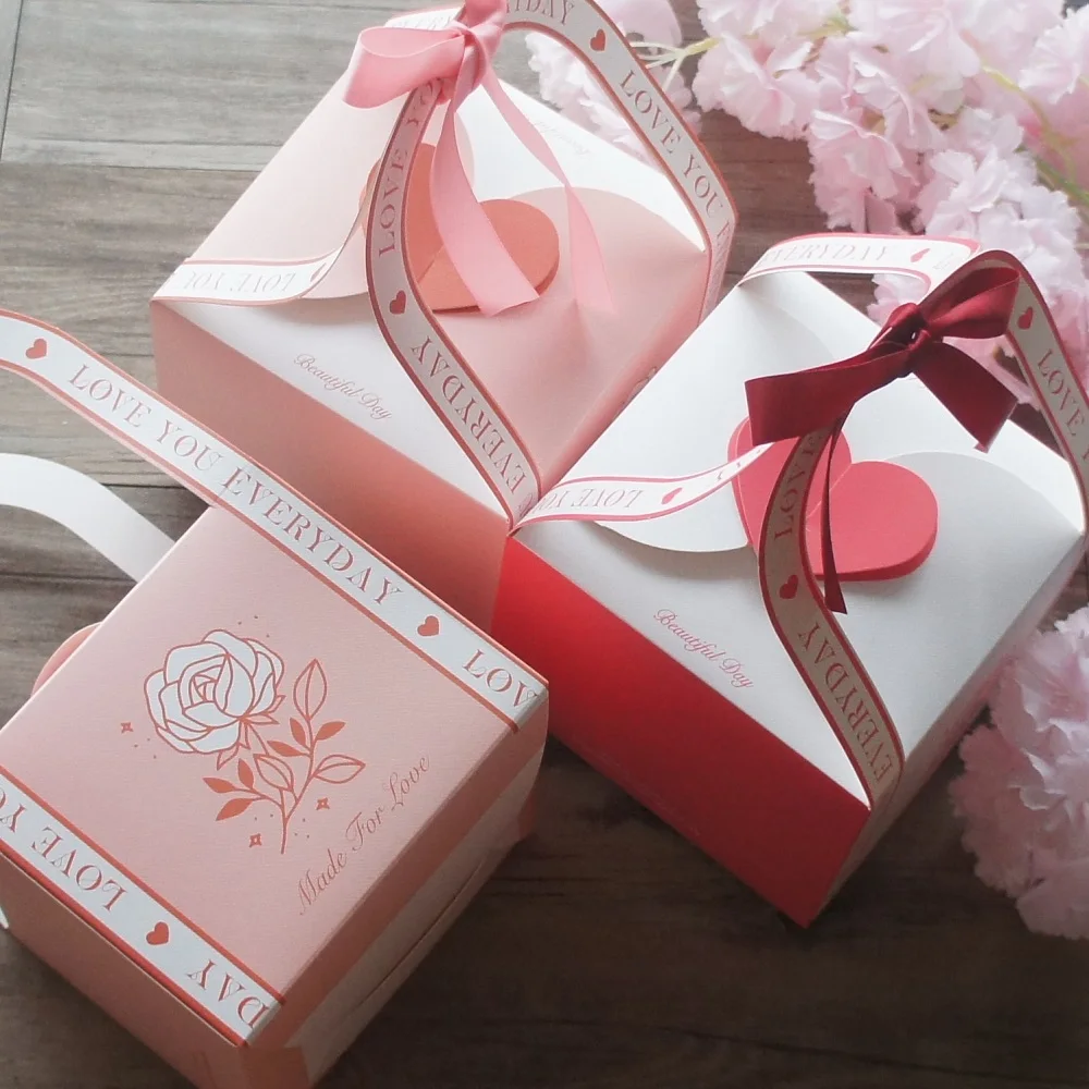 10pcs Pink Red Heart Box with Handle Candy Cookie Chocolate Macaroon Wedding Baby Shower Birthday Gift Packaging
10pcs Pink Red Heart Box with Handle Candy Cookie Chocolate Macaroon Wedding Baby Shower Birthday Gift Packaging