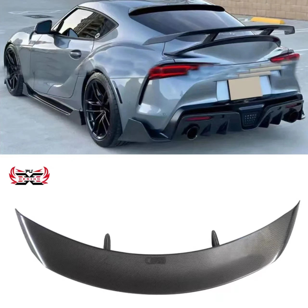 

Carbon Fiber For Toyota Gr Supra A90 A91 Mk5 Ag Style Rear Trunk Wing Spoiler Wing Car Accessories Auto Parts Exterior