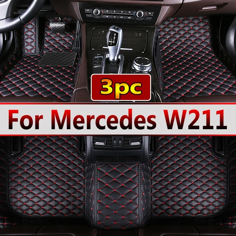 

Car Floor Mats For Mercedes W211 2005-2009 DropShipping Center Auto Interior Accessories 100% Fit Leather Carpets Rugs Foot Pads