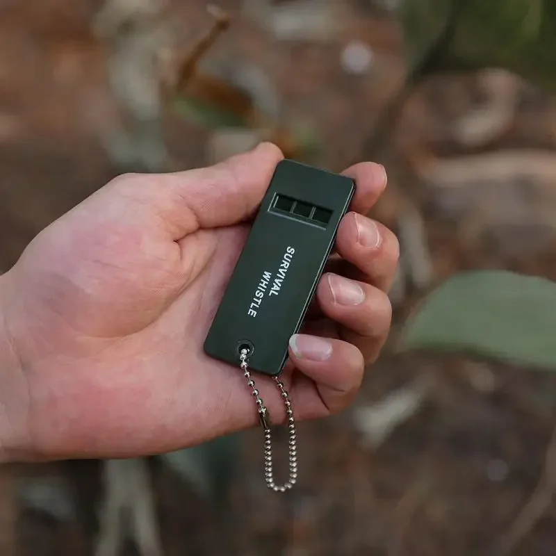 

Outdoor Survival Whistle High Decibel Survival Whistle Portable Outdoor Multiple Audio Whistle Camping Emergency Hiking Edc Tool