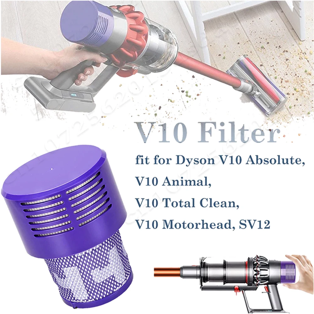 For Dyson V10 Filter Cyclone Absolute Animal Total Clean Washable Hepa Post Filter Replacement Vacuum Cleaner Part SV12
For Dyson V10 Filter Cyclone Absolute Animal Total Clean Washable Hepa Post Filter Replacement Vacuum Cleaner Part SV12