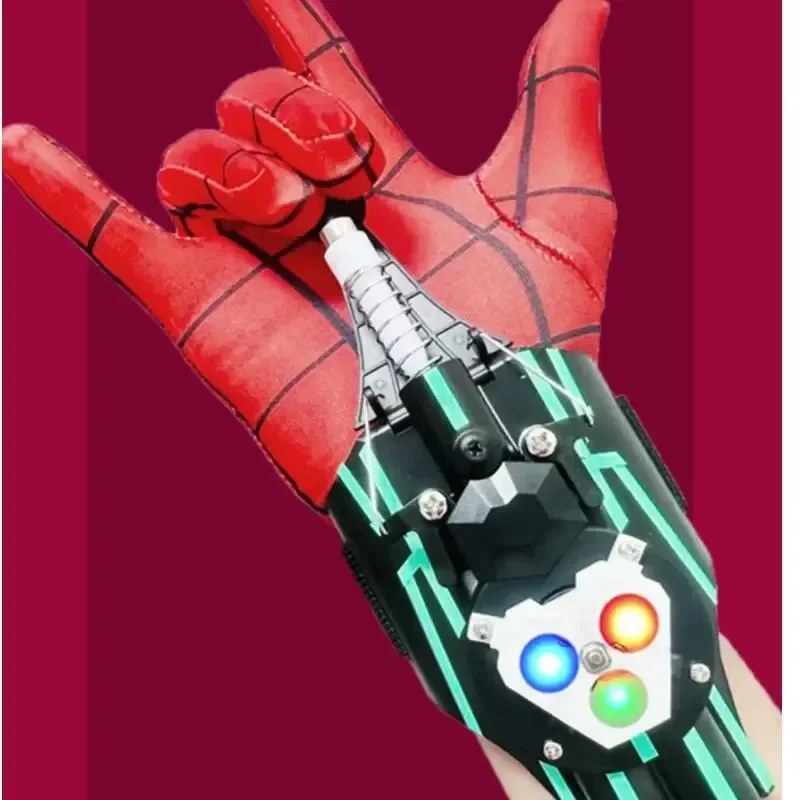 

Ml Legends Spiderman Web Shooters Toys Spider Man Wrist Launcher Cosplay Peter Parker Accessories Props Gloves For Toys Gifts