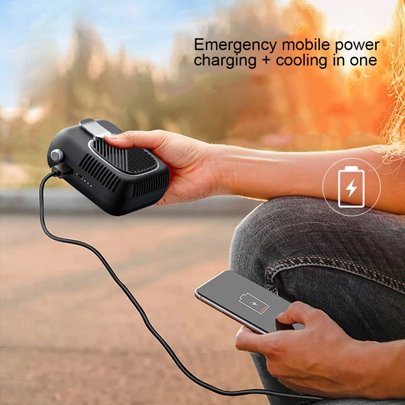 Xiaomi Youpin Portable Personal Hanging Waist Fan With 10000Mah Recharge Quiet Wearable Electric Fan Handheld Air Conditioner 11 Xiaomi Youpin Portable Personal Hanging Waist Fan With 10000Mah Recharge Quiet Wearable Electric Fan Handheld Air Conditioner 5