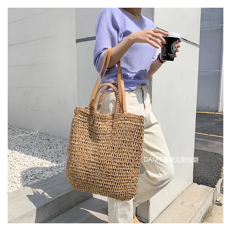 Large Wicker Beach Tote - Simple Summer Shopper 7 Sddca431d8ab842adbac94fa06d74ad7fY