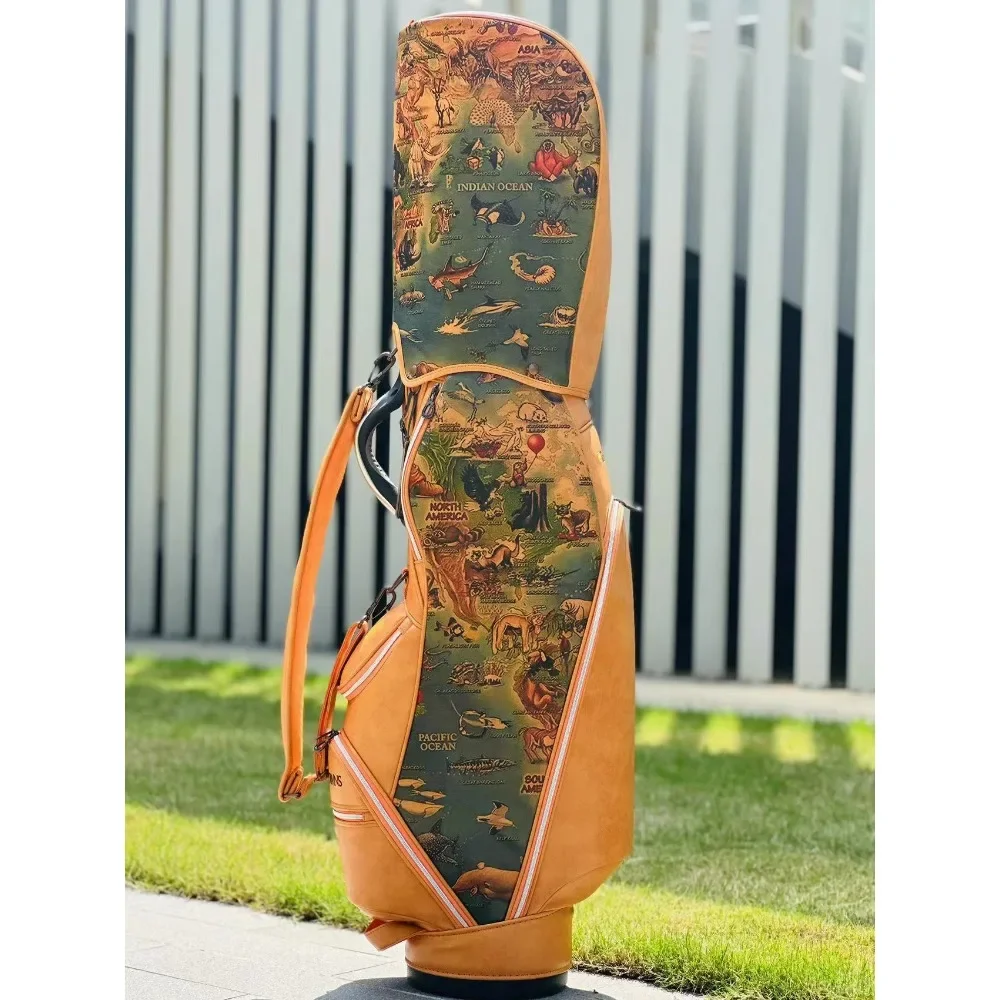 2023 New Golf Bag Crown Stand Caddie Bag Men's and Women's Standard PU Waterproof Golf Standard Bag 골프 가방
2023 New Golf Bag Crown Stand Caddie Bag Men's and Women's Standard PU Waterproof Golf Standard Bag 골프 가방